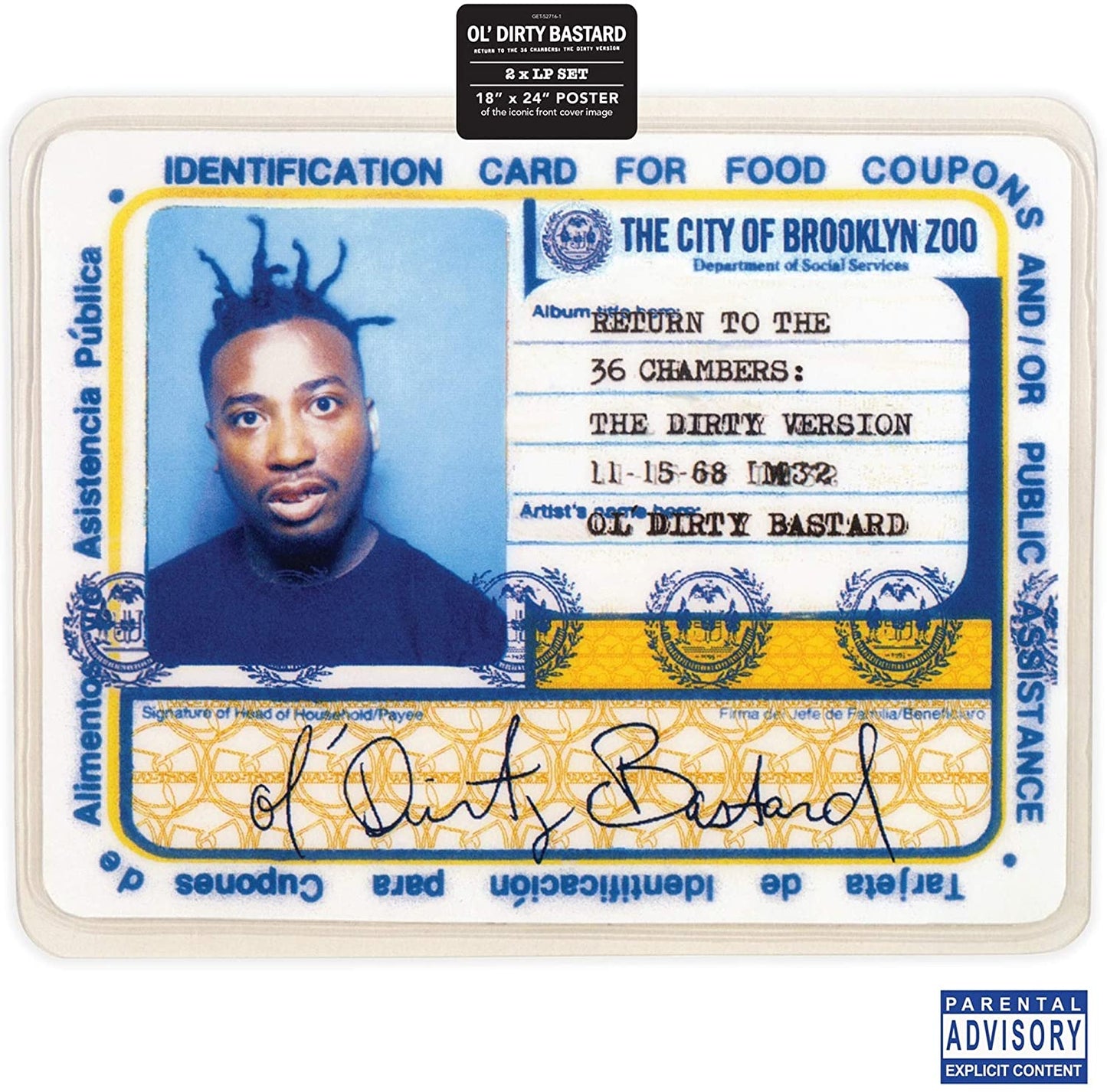 Ol' Dirty Bastard/Return To The 36 Chambers: The Dirty Version [LP]