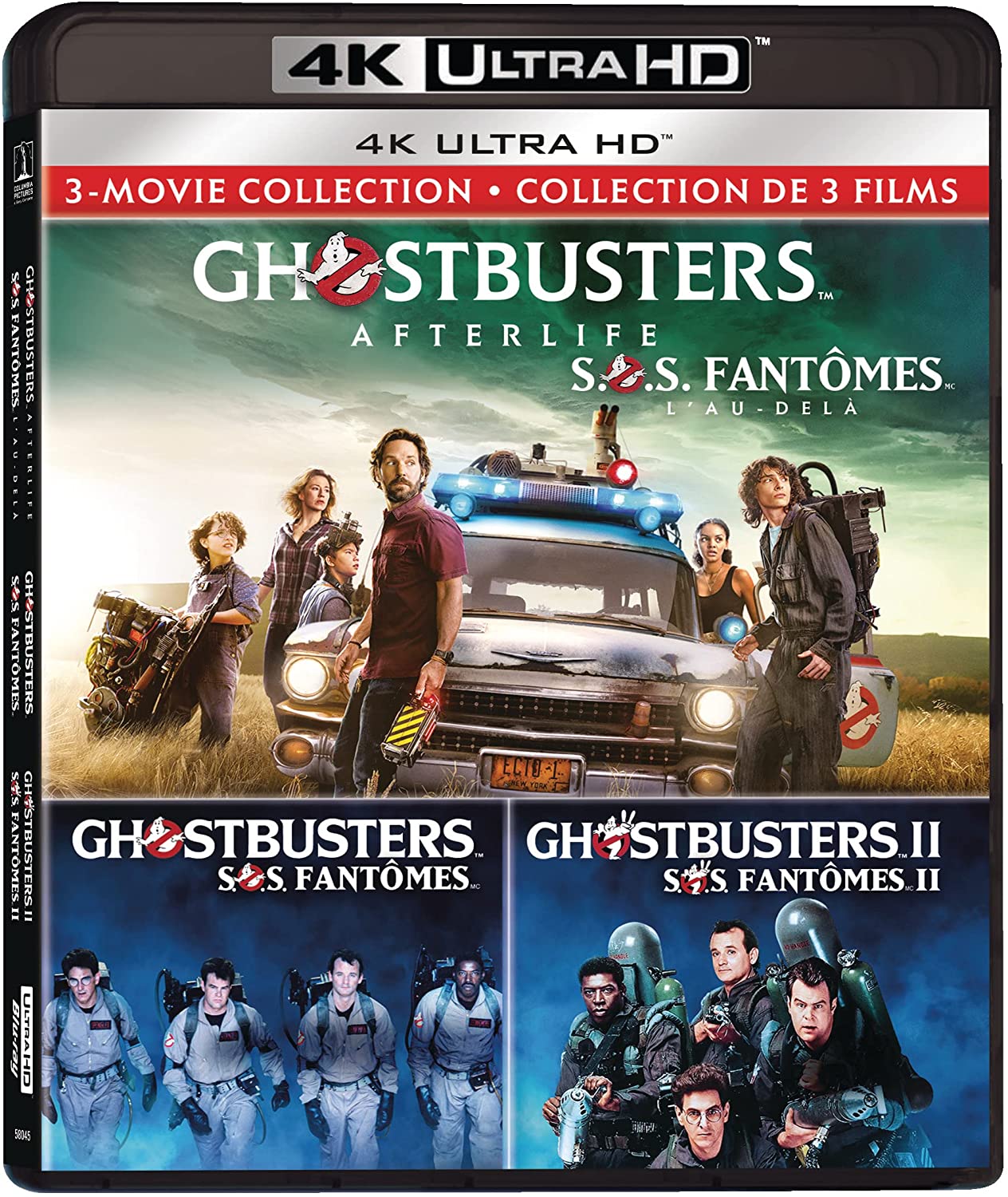 Ghostbusters 4K-UHD Collection (I/II/Afterlife) [BluRay]