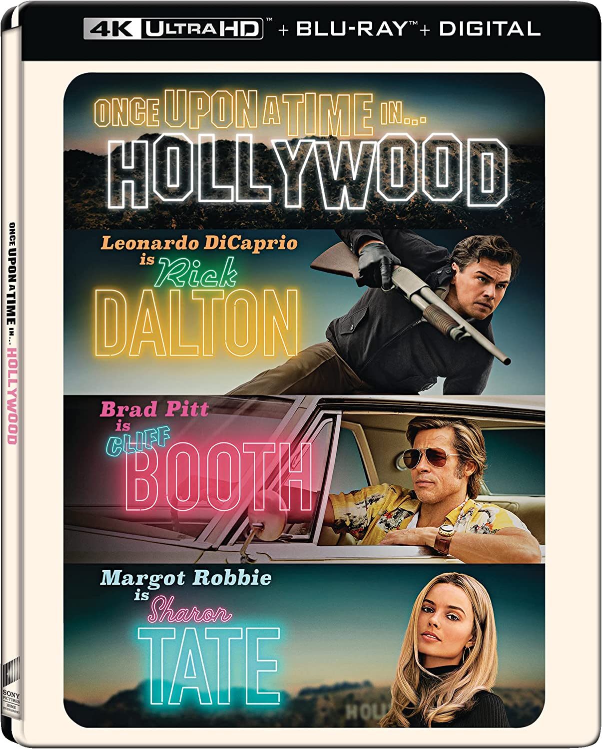 Once Upon A Time In Hollywood (Steelbook 4K-UHD/Bluray) [BluRay]