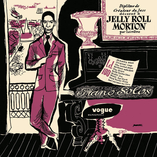 Jelly Roll Morton/Piano Solos [LP]