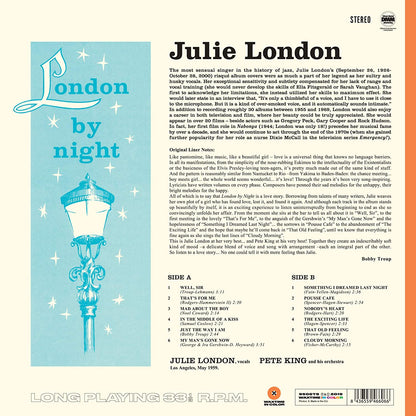 London, Julie/London By Night [LP]