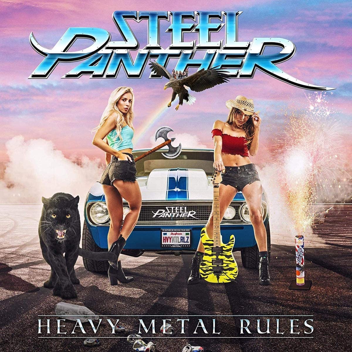 Steel Panther/Heavy Metal Rules [LP]