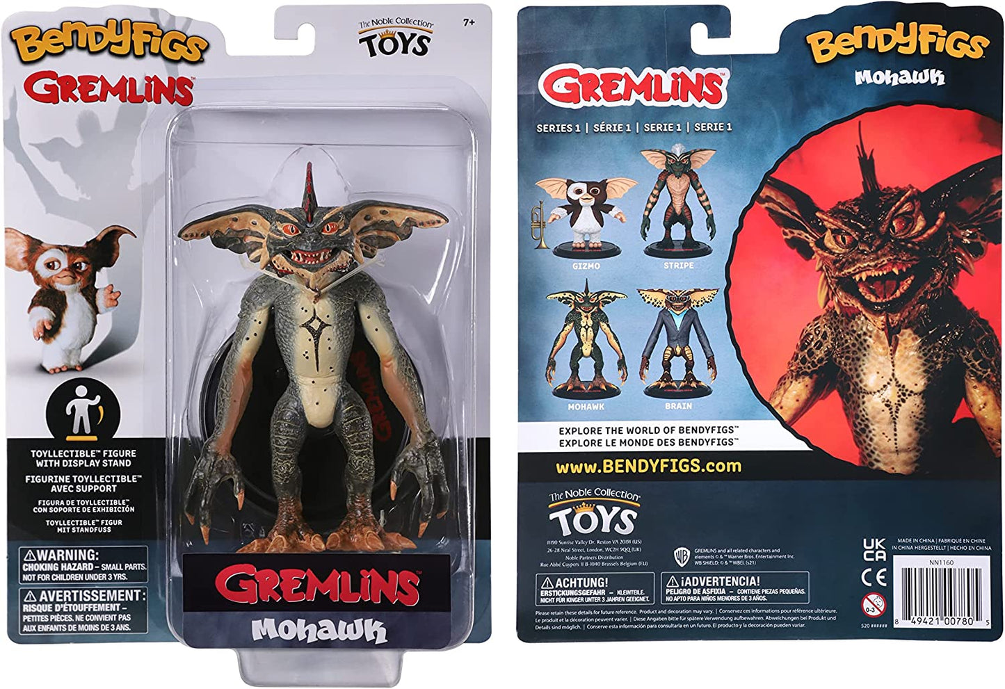 Bendyfigs/Gremlins - Mohawk [Toy]