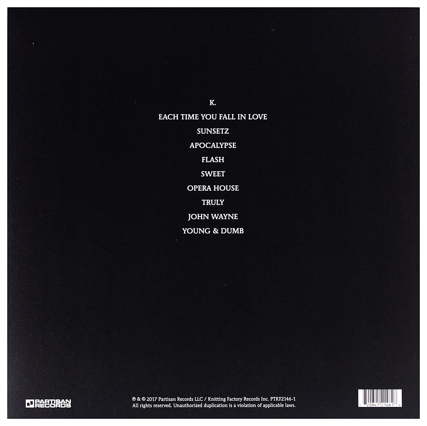 Cigarettes After Sex/Cigarettes After Sex [LP]