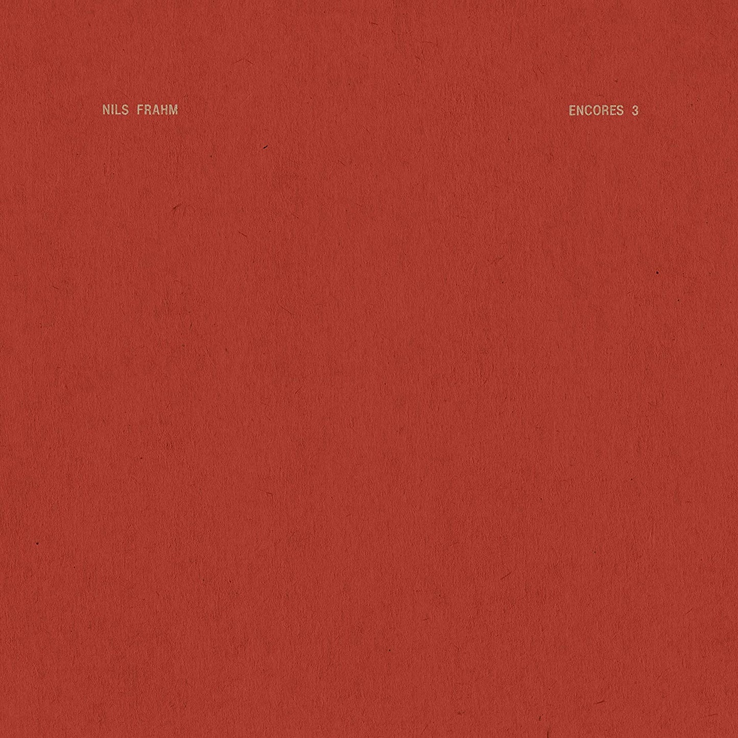 Frahm, Nils/Encores 3 [LP]