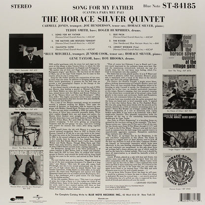 Silver, Horace/Songs For My Father [LP]
