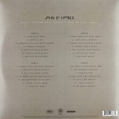 Hooker, John Lee/Early Recordings: Detroit And Beyond Vol. 1 (2LP) [LP]