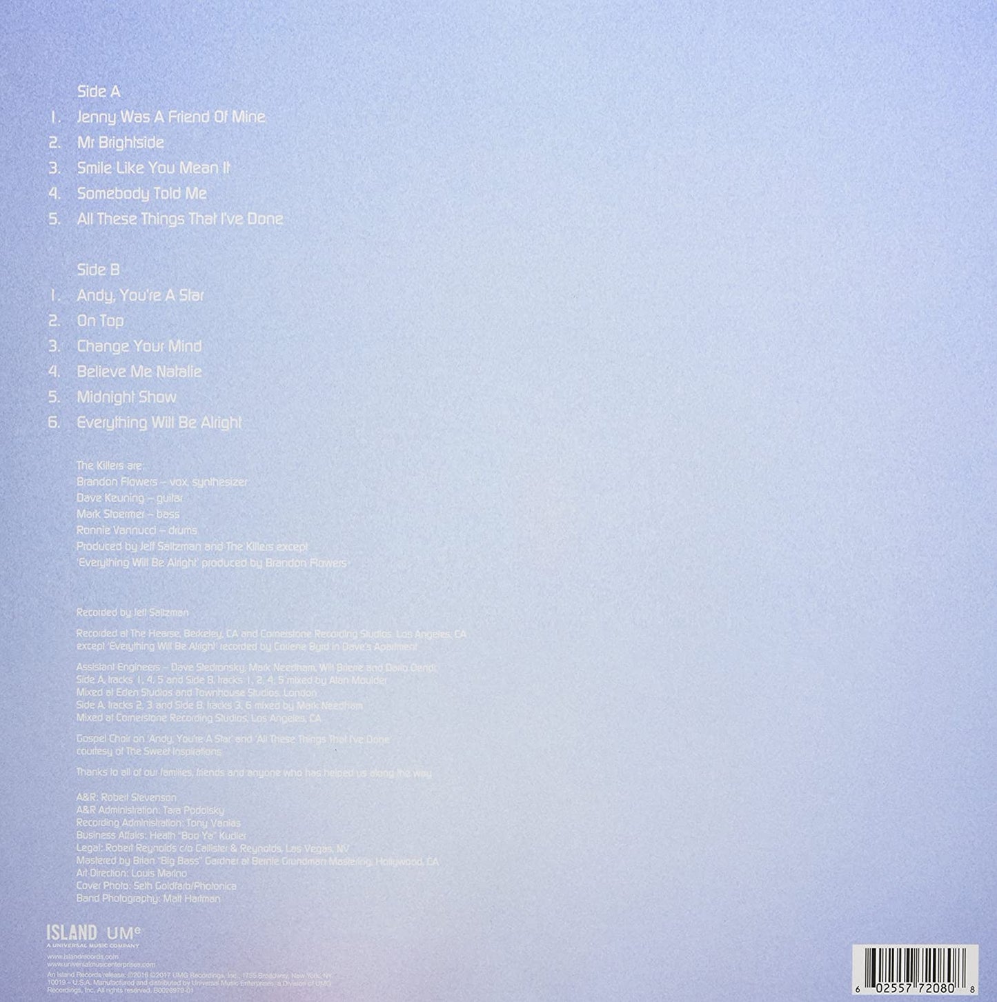 Killers, The/Hot Fuss [LP]