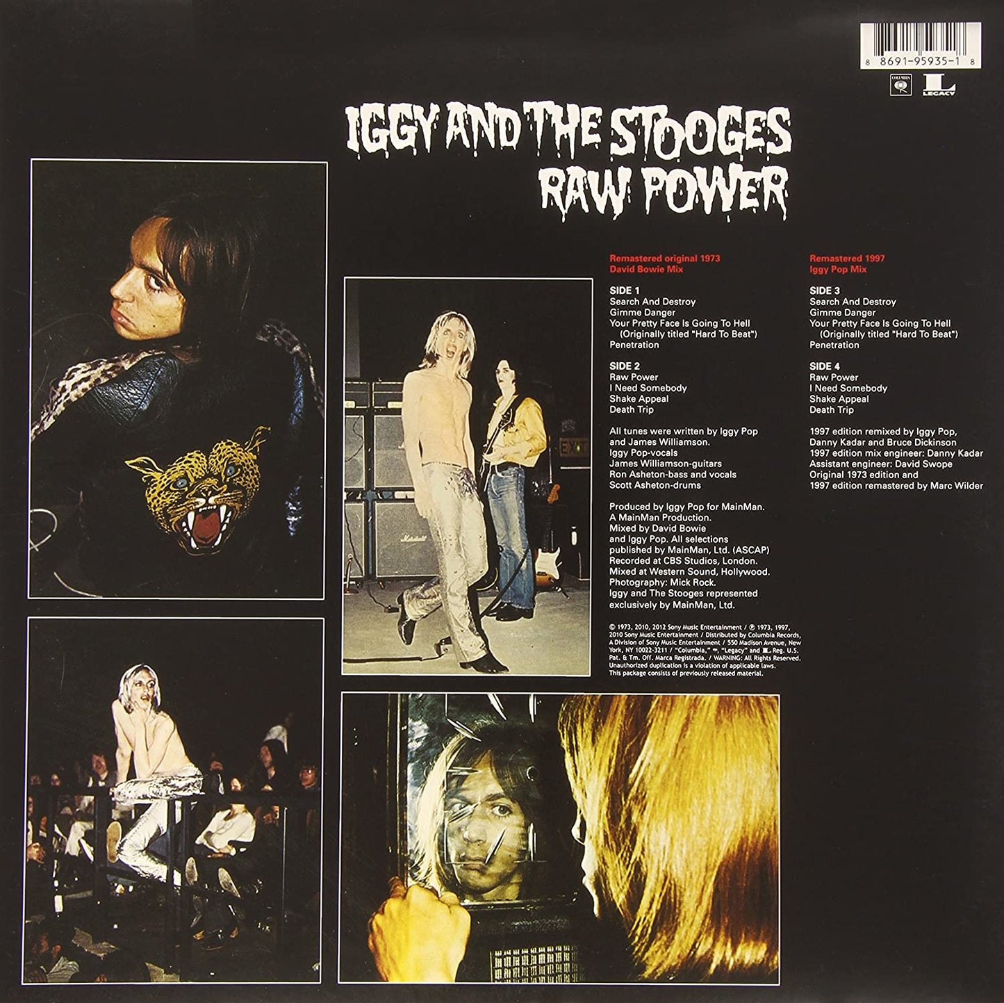Iggy & The Stooges/Raw Power (Deluxe 2LP) [LP]