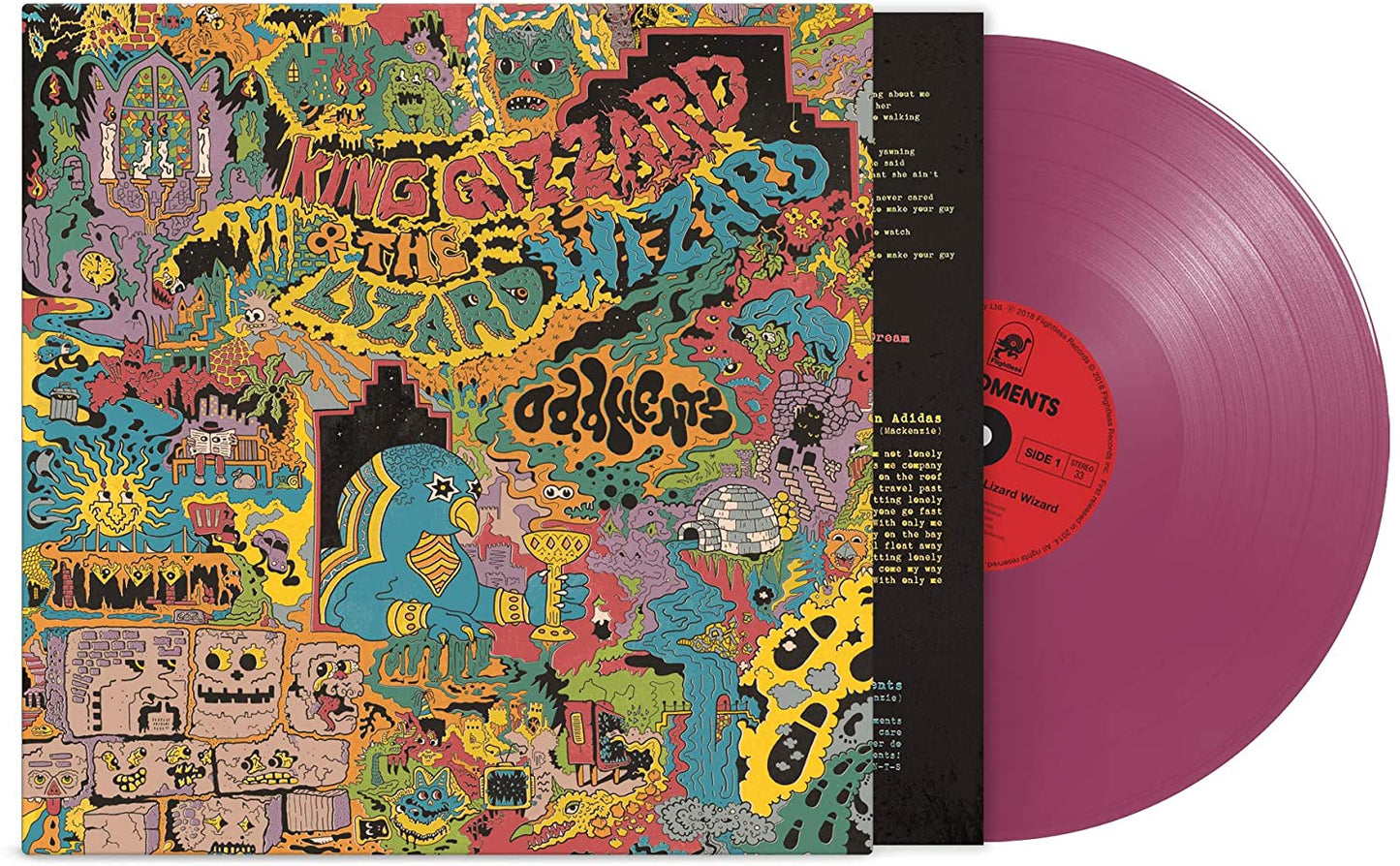 King Gizzard & The Lizard Wizard/Oddments (Purple Vinyl) [LP]