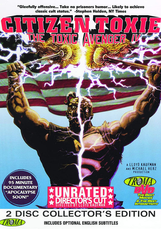 Toxic Avenger IV - Citizan Toxie [DVD]