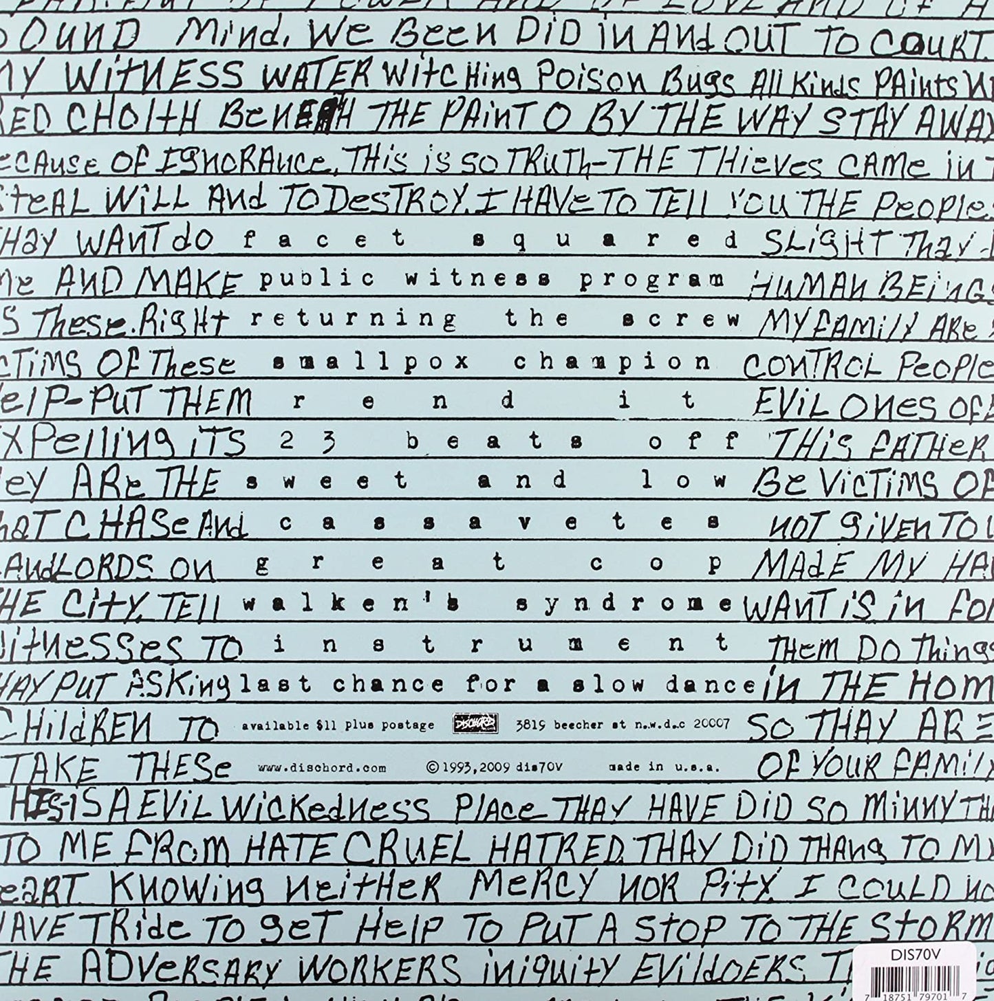 Fugazi/In On The Killtaker [LP]