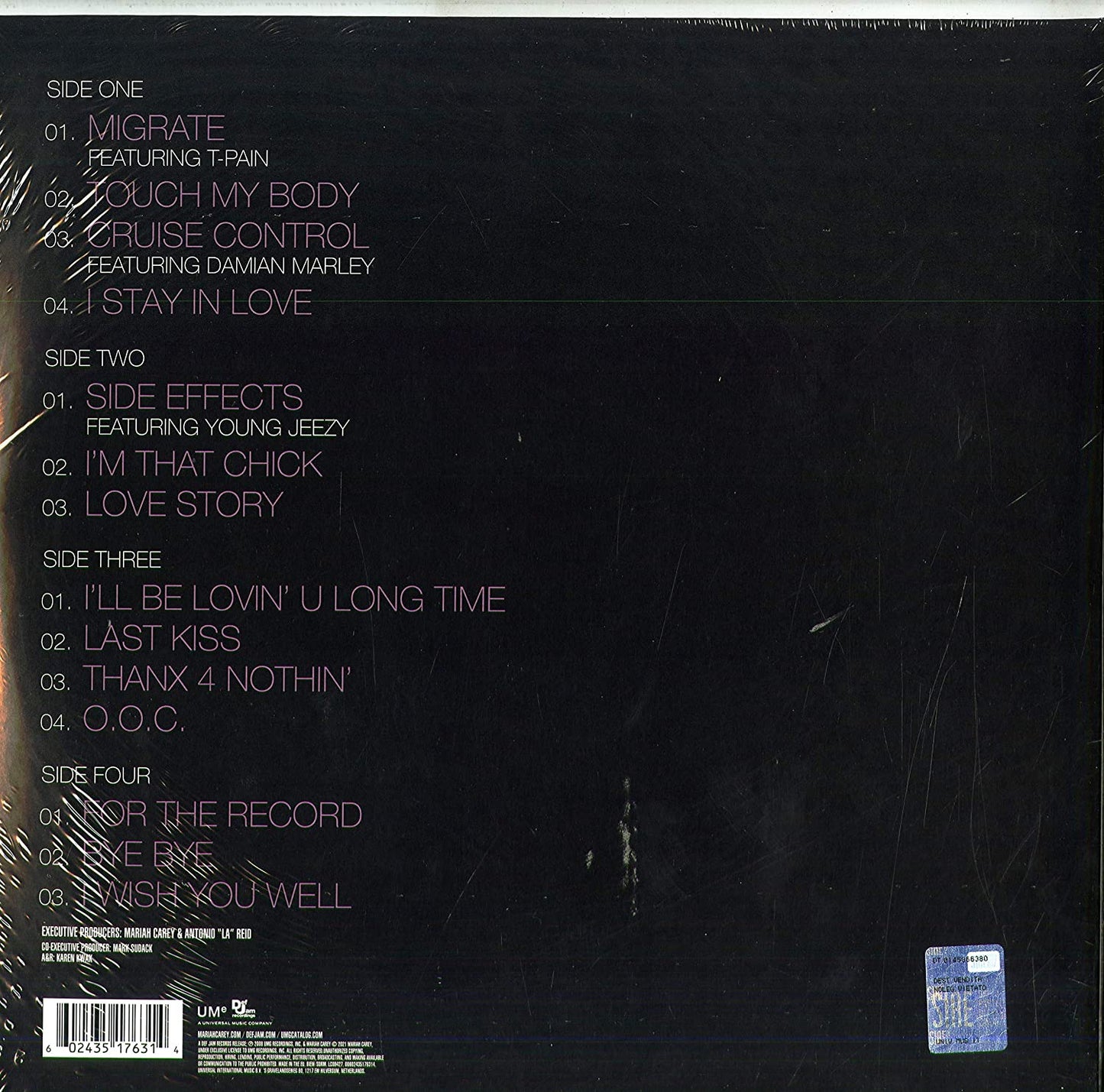 Carey, Mariah/E=MC [LP]