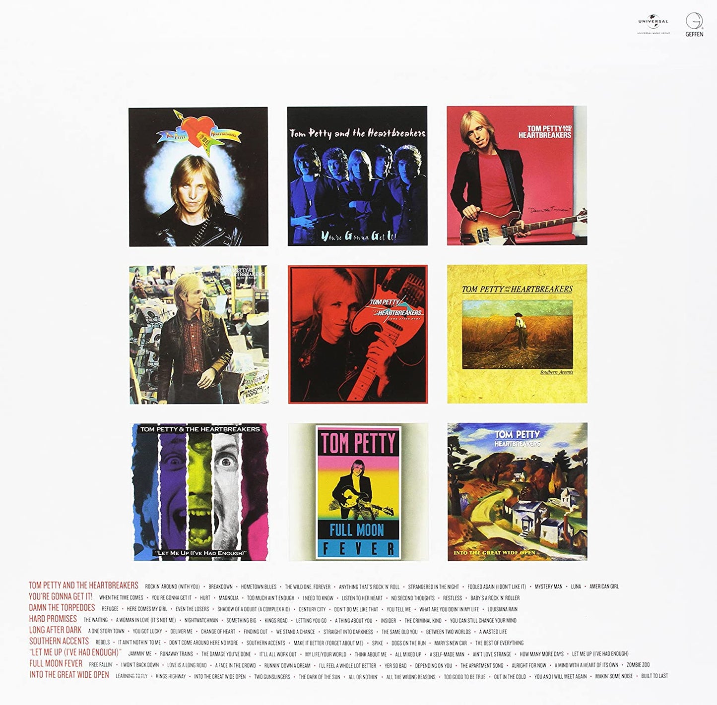 Petty, Tom & The Heartbreakers/The Complete Studio Albums Vol 1 (1976-1991 Box Set) [LP]