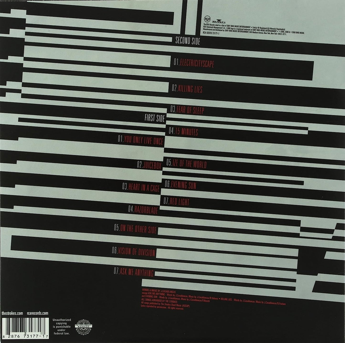 Strokes/First Impressions of Earth [LP]