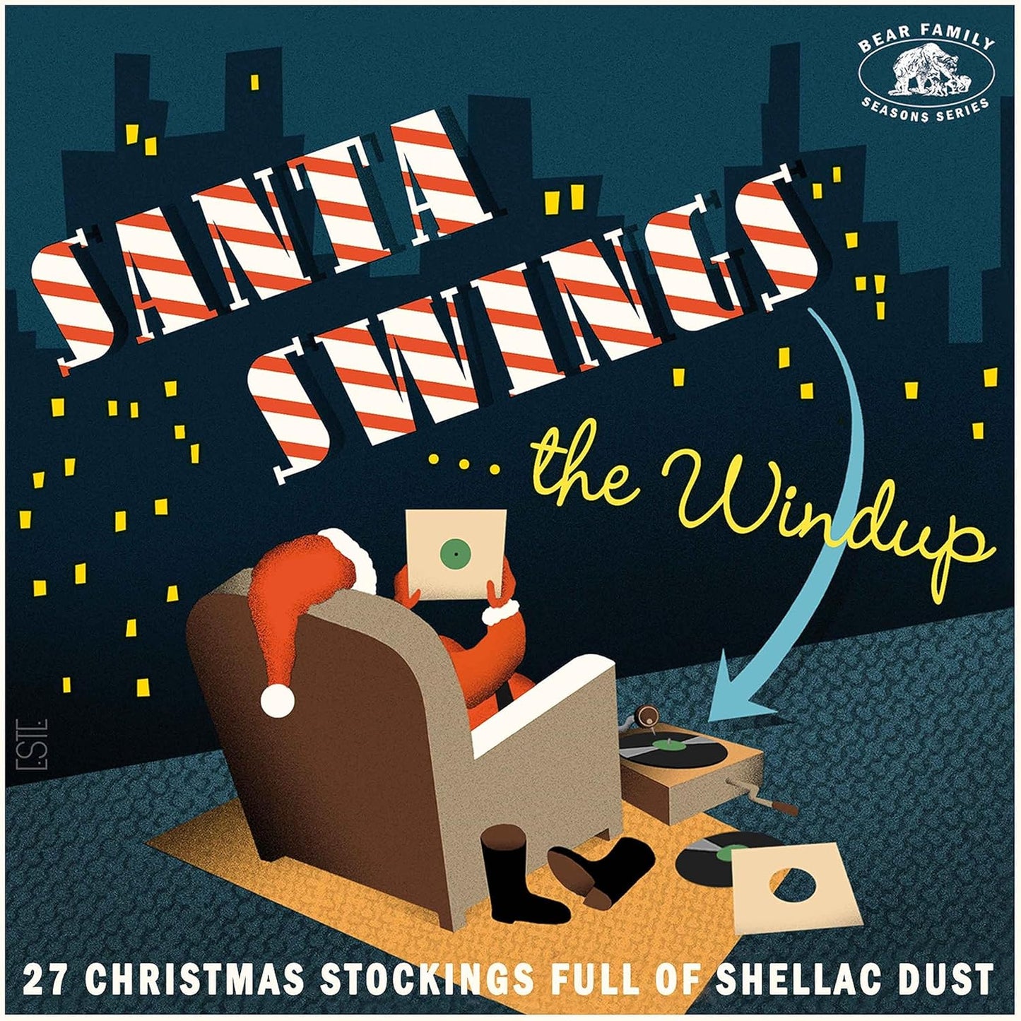 Various Artists/Santa Swings...The Windup: 27 Christmas Stockings Full of Shellac Dust [CD]