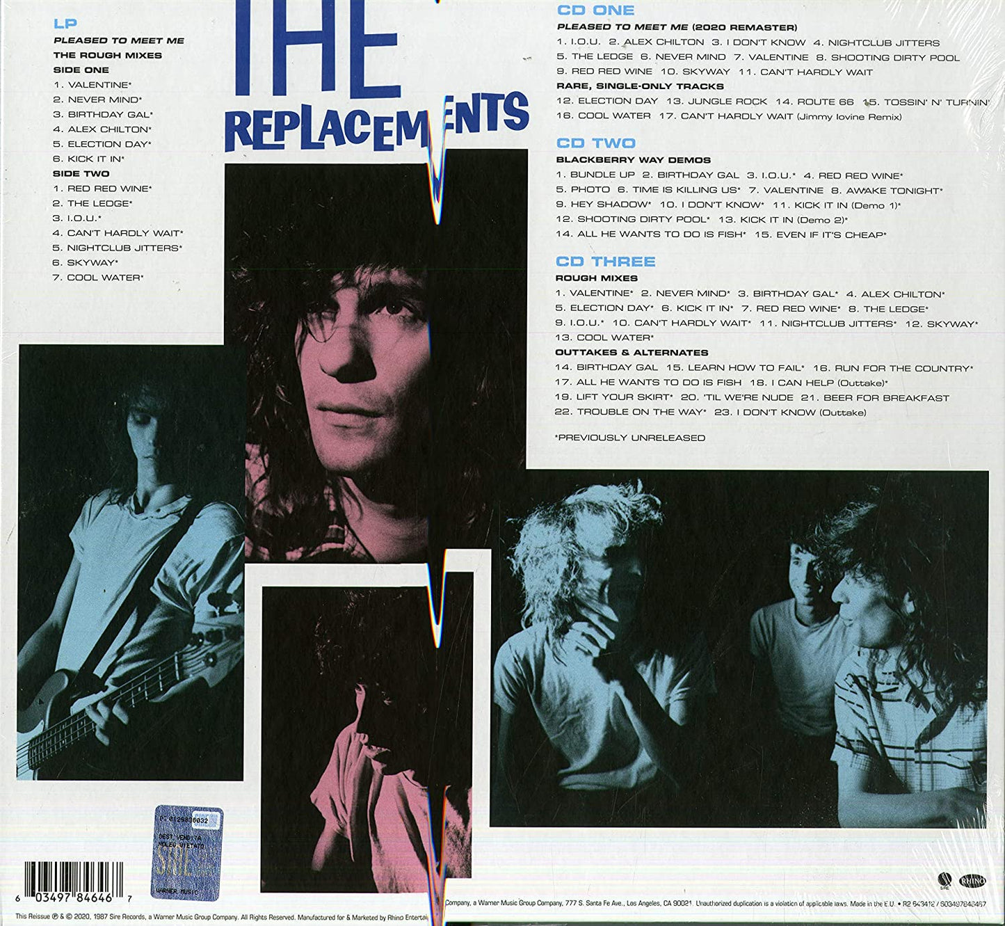 Replacements, The/Pleased To Meet Me (Deluxe Edition 3CD + 1LP) [CD]