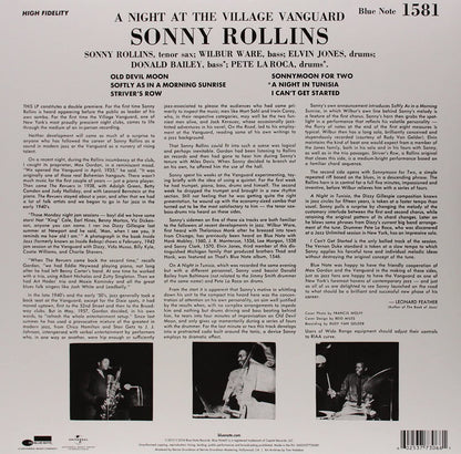 Rollins, Sonny/A Night at the Village Vanguard [LP]