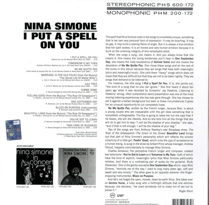 Simone, Nina/I Put A Spell On You (Verve Acoustic Sounds Series) [LP]