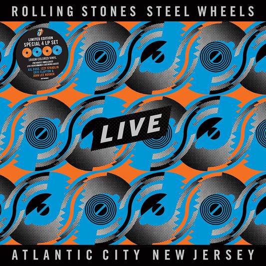Rolling Stones, The/Steel Wheels: Live Atlantic City New Jersey (4LP Colour Vinyl) [LP]