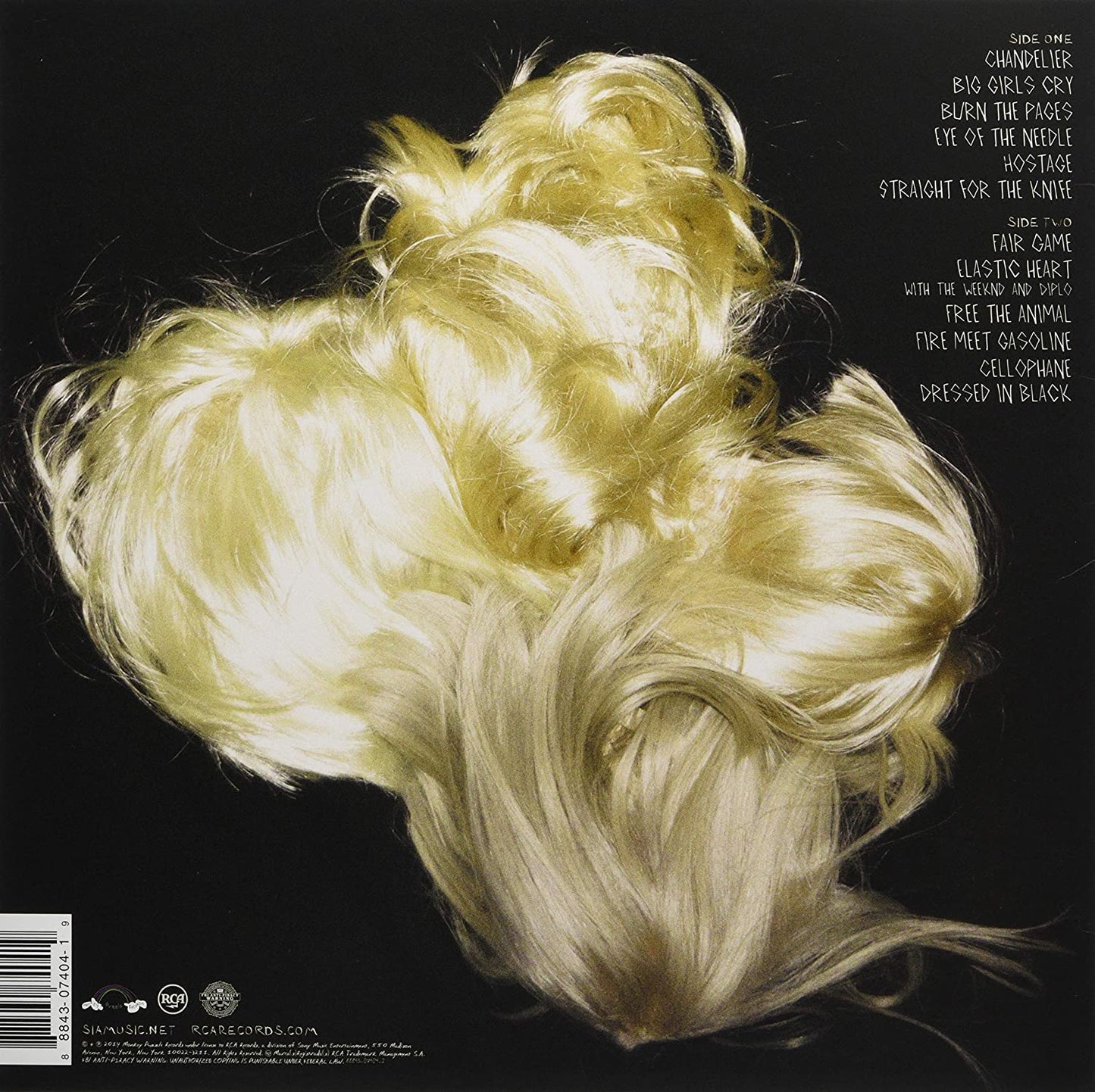 Sia/800 Forms of Fear [LP]