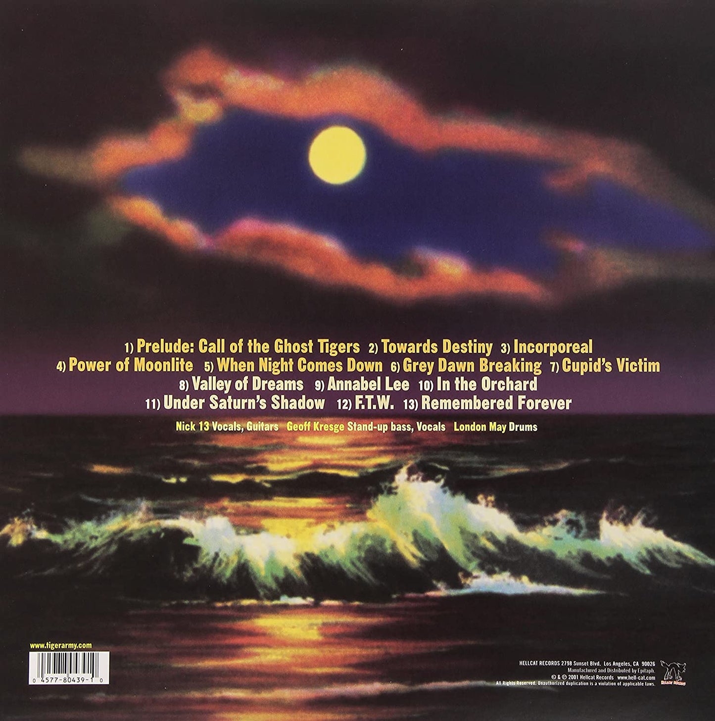 Tiger Army/II: Power Of Moonlite [LP]