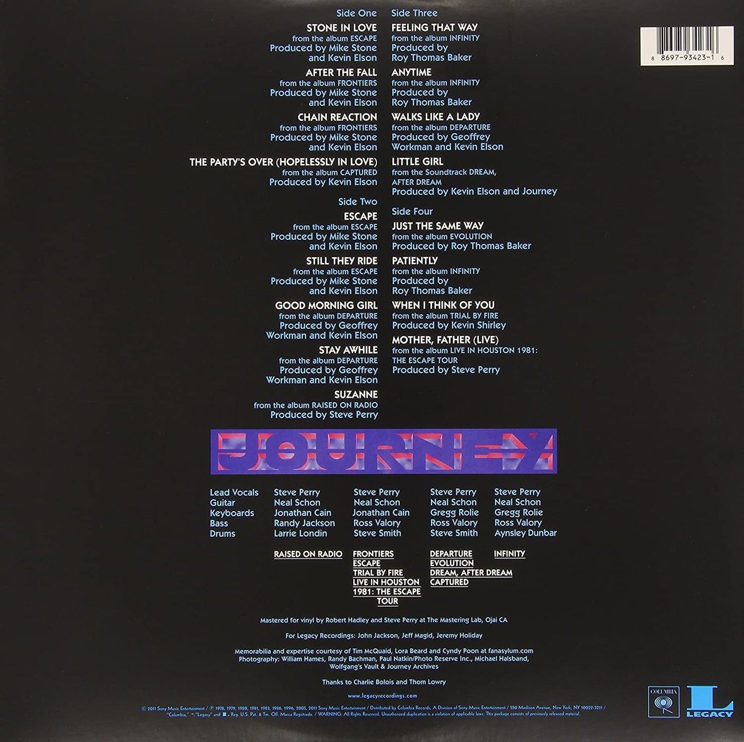 Journey/Greatest Hits 2 [LP]