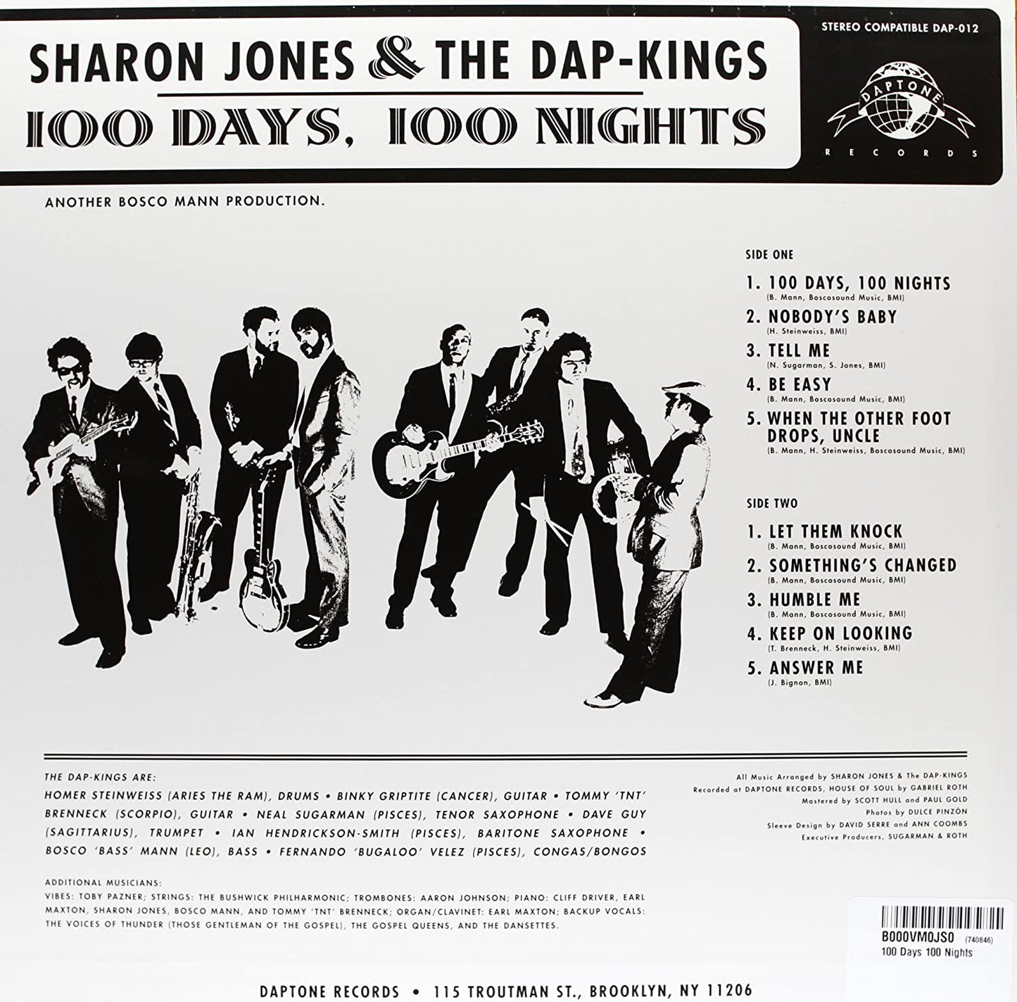Jones, Sharon/100 Days, 100 Nights [LP]