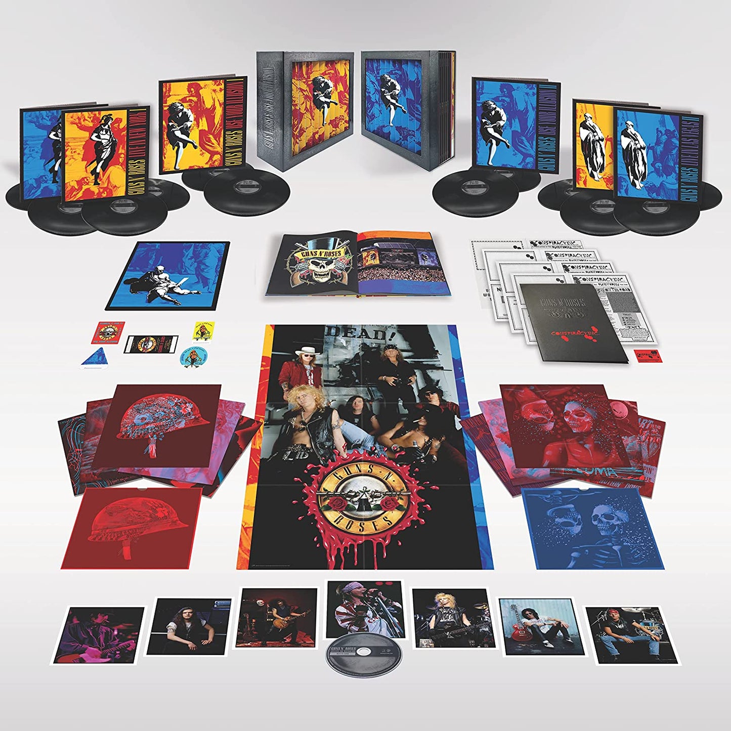 Guns N Roses/Use Your Illusion (Super Deluxe 12LP+Bluray Box)