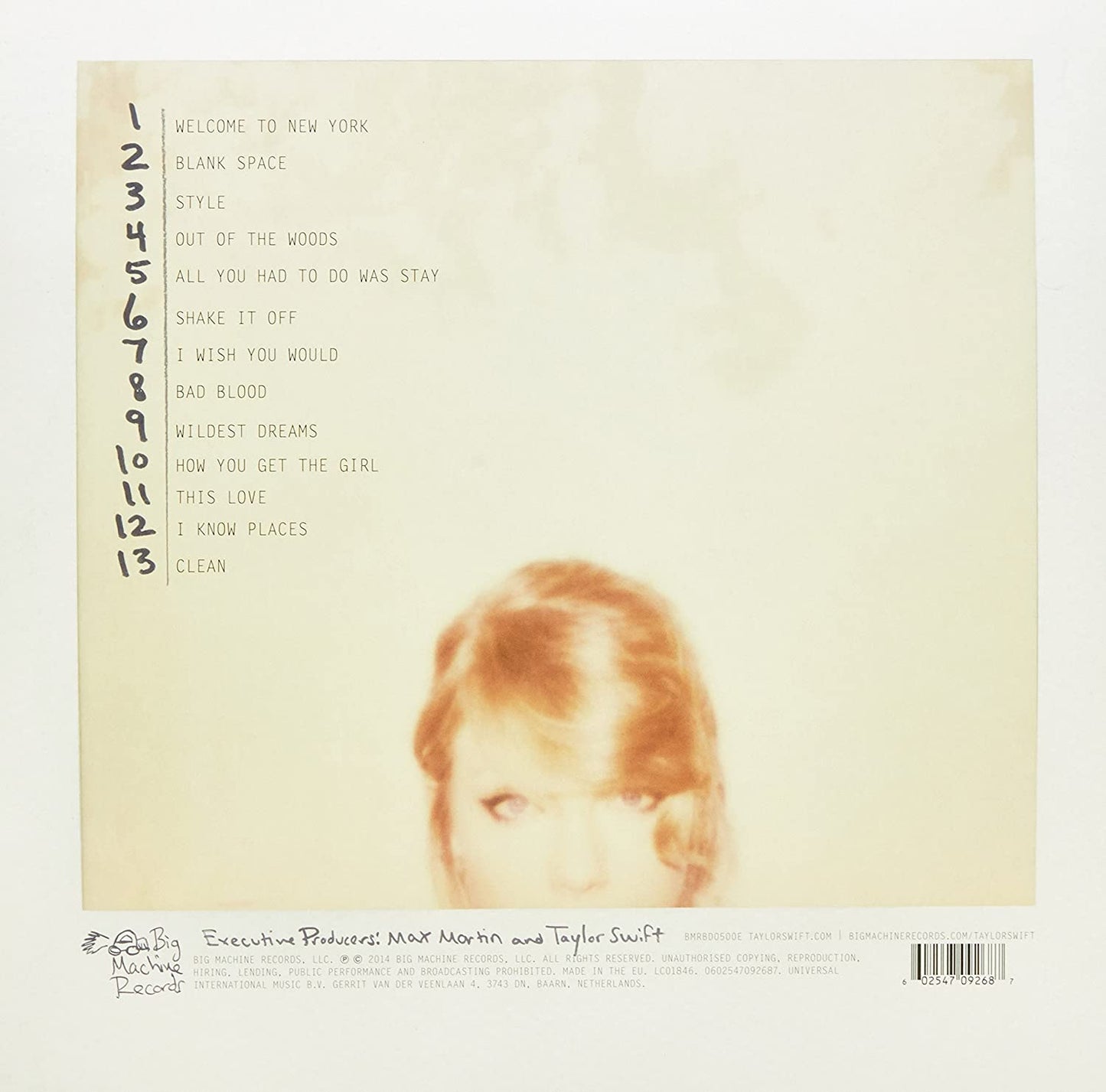 Swift, Taylor/1989 [LP]