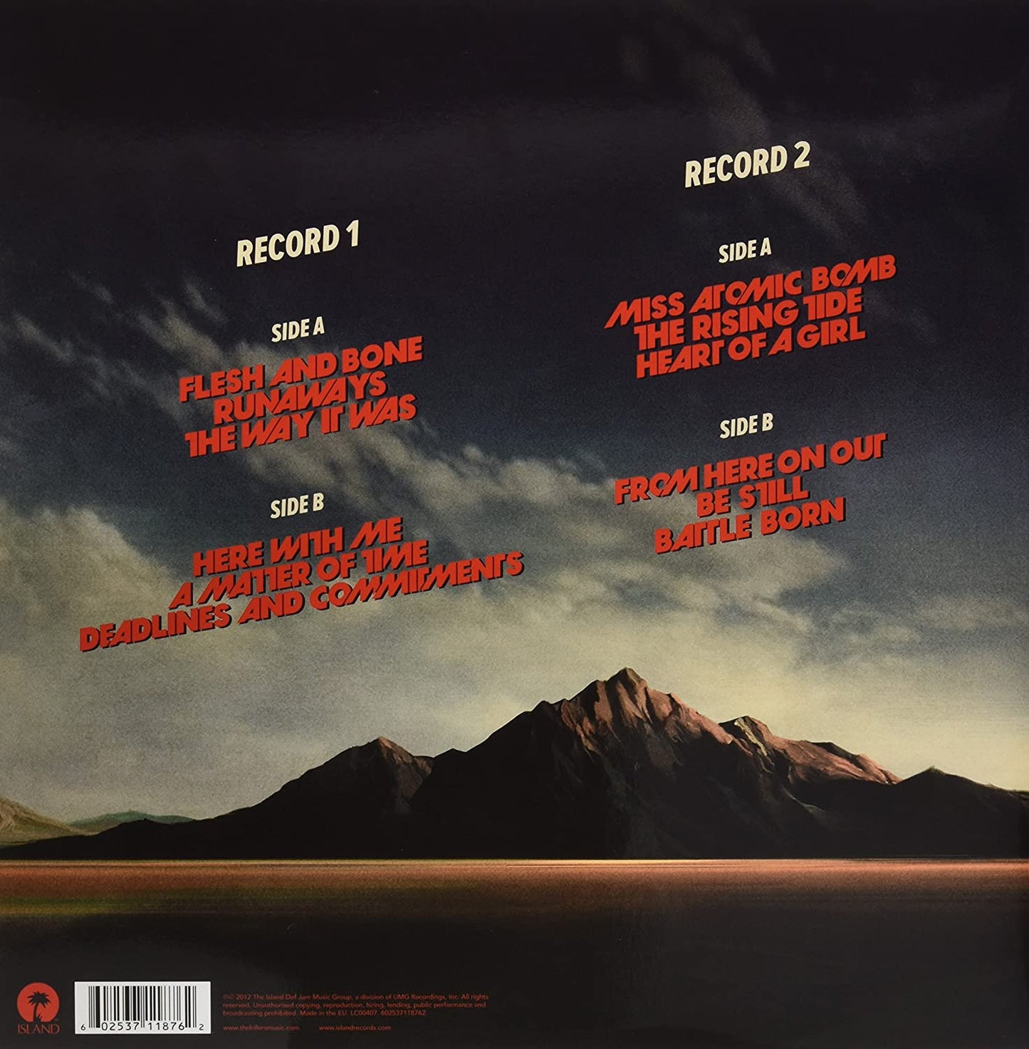 Killers/Battle Born [LP]