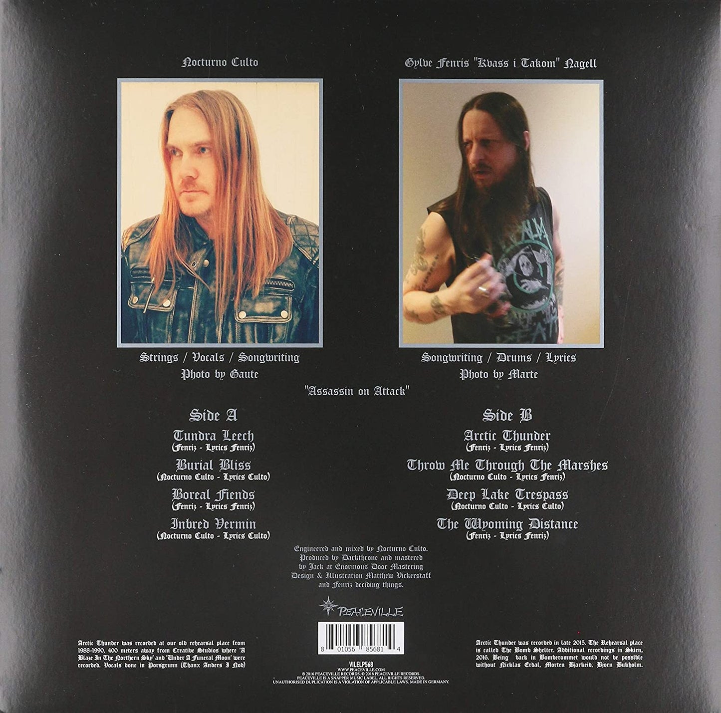 Darkthrone/Arctic Thunder [LP]