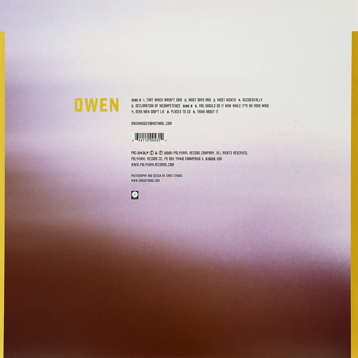 Owen/Owen [LP]