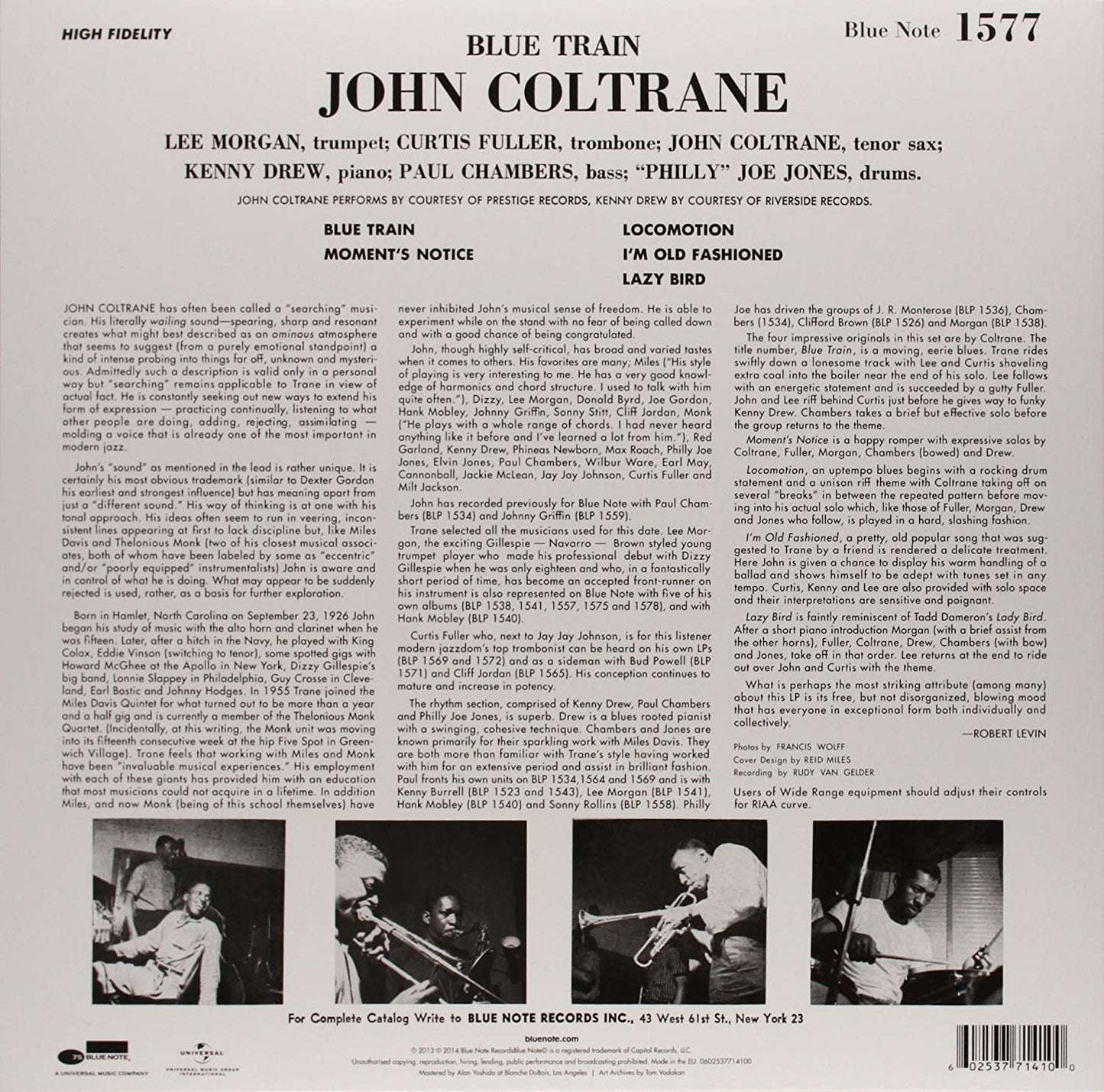 Coltrane, John/Blue Train [LP]