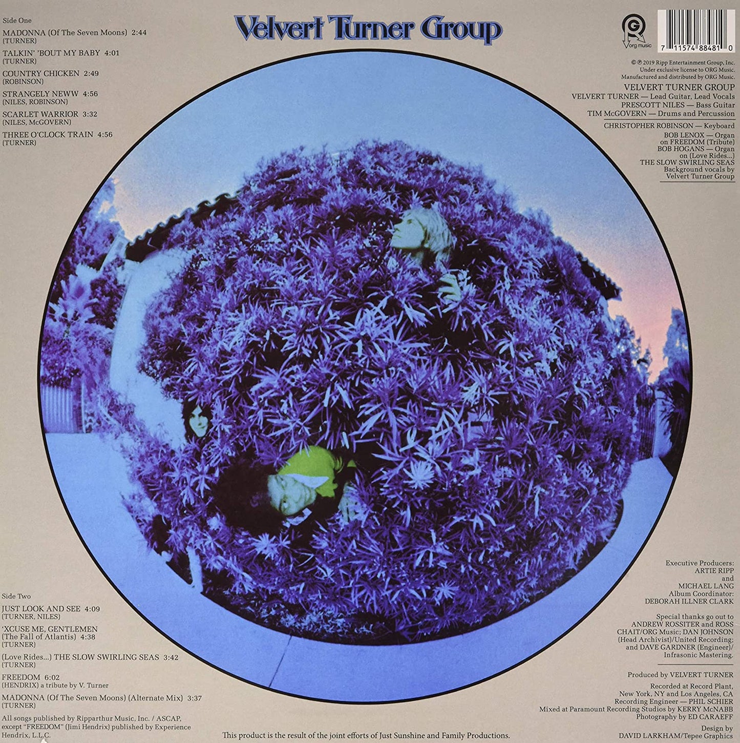 Turner, Velvert Group/Velvert Turner Group (color vinyl) [LP]