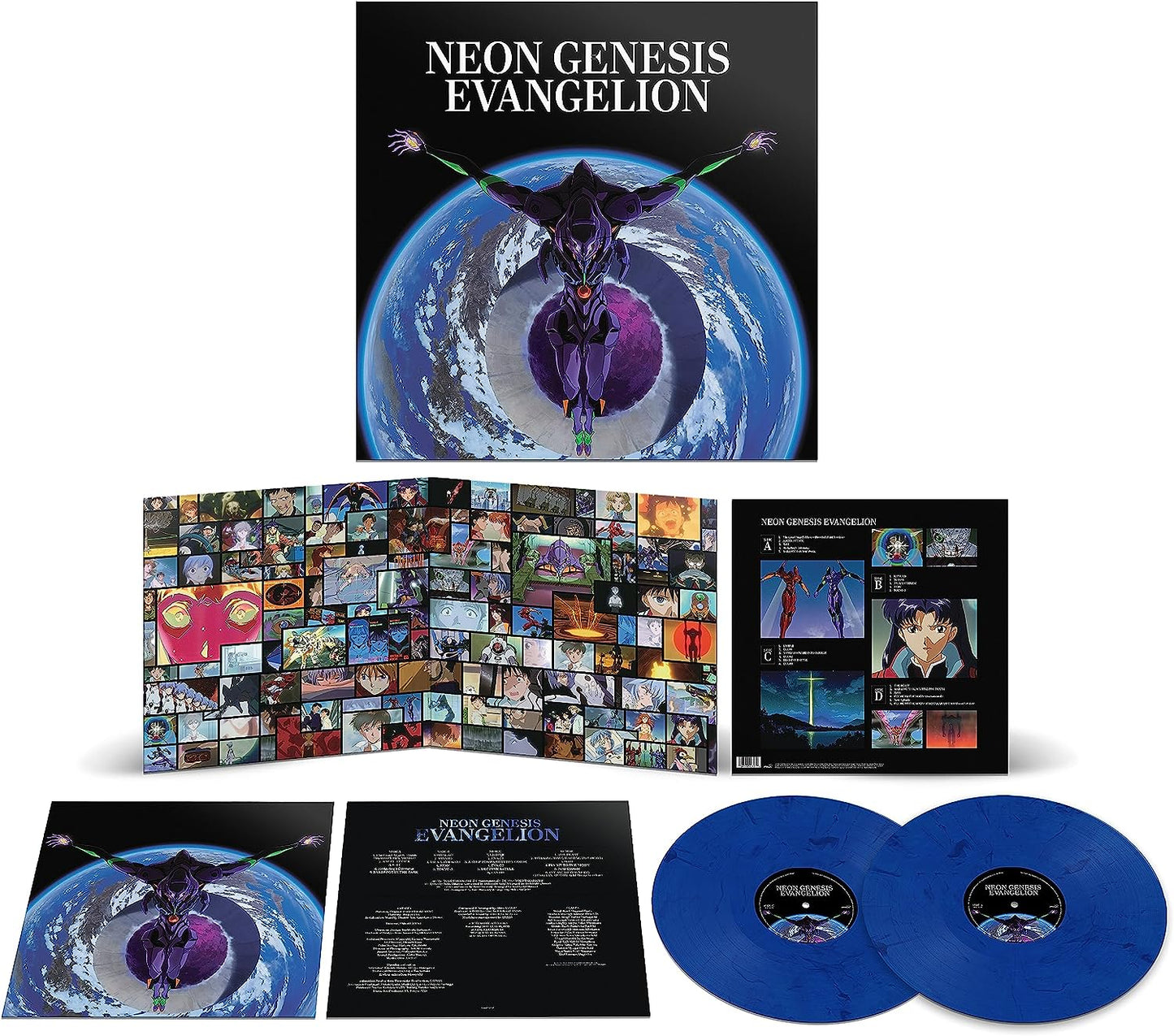 Soundtrack/Neon Genesis Evangelion (Blue Vinyl) [LP]