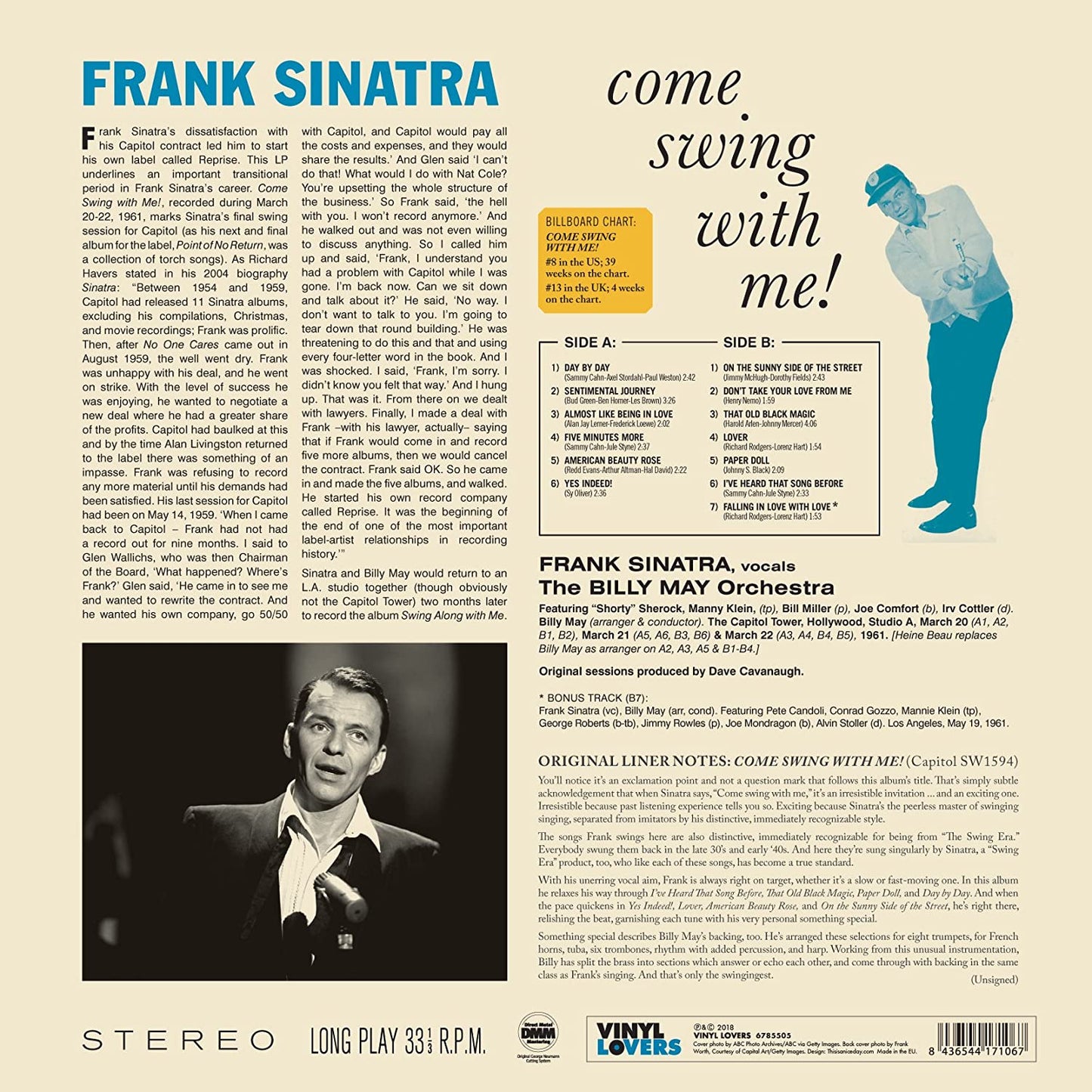 Sinatra, Frank/Come Swing With Me [LP]