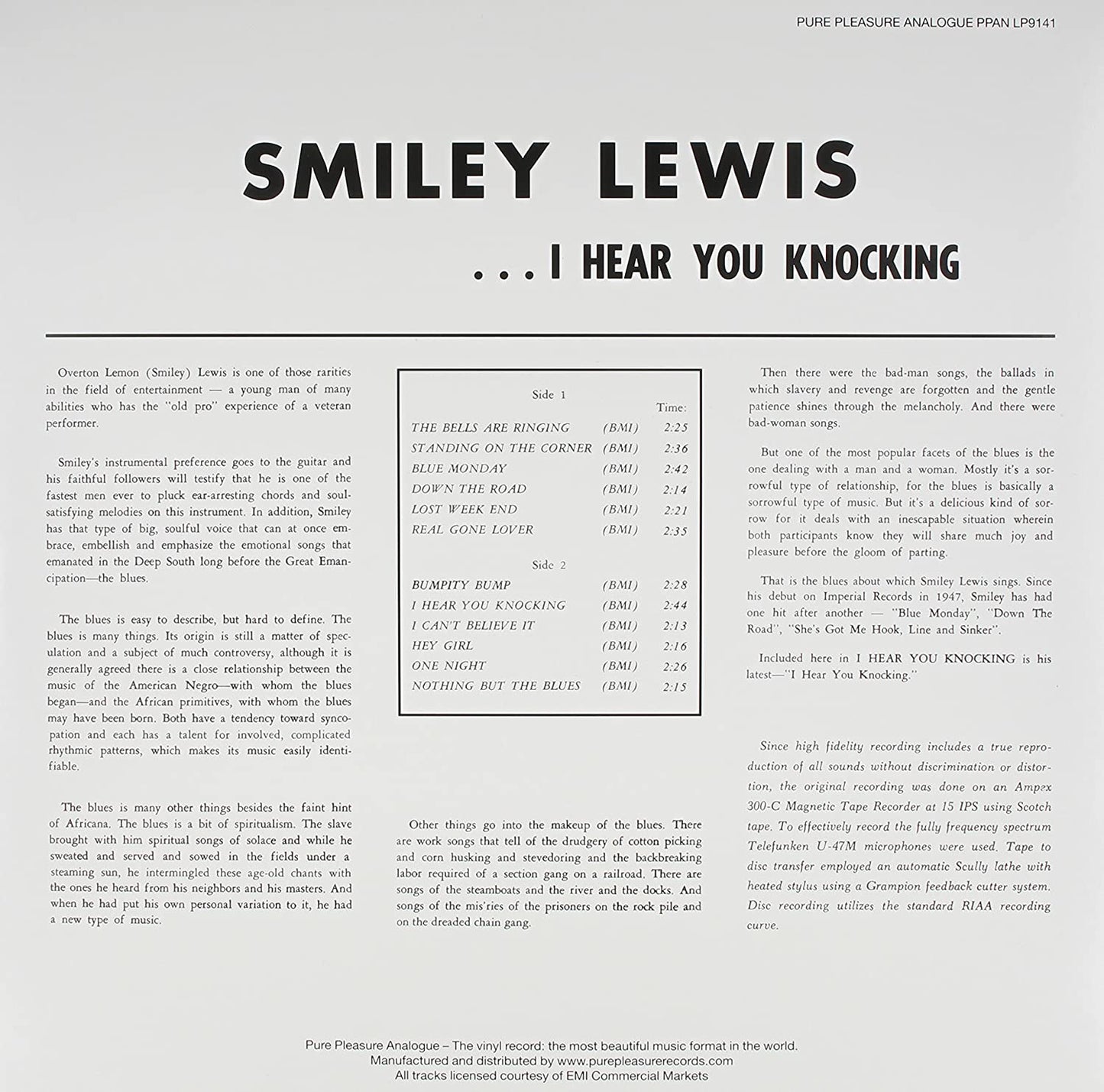 Lewis, Smiley/I Hear You Knocking (Audiophile Pressing) [LP]