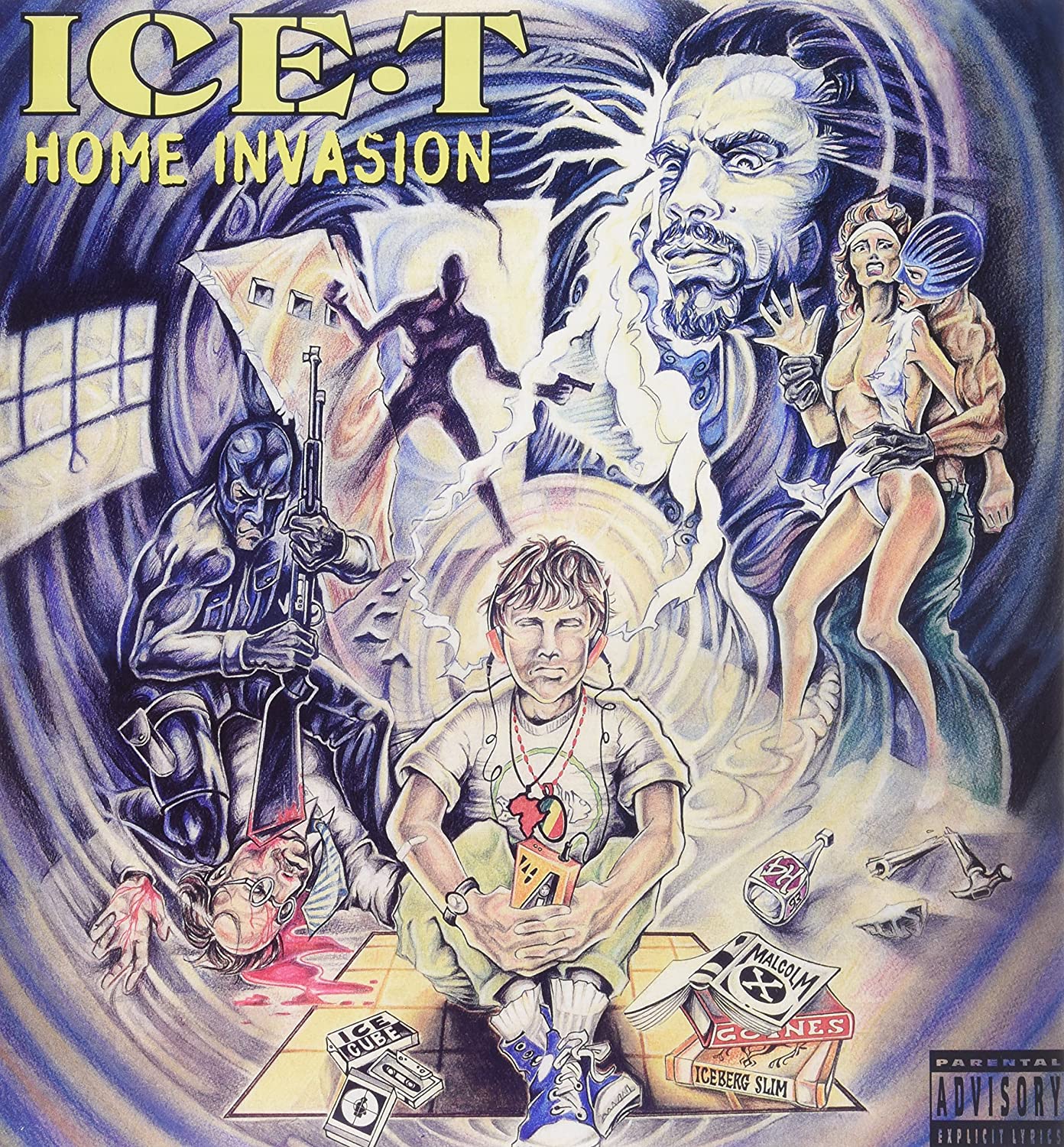 ICE・T  INVASION 中古LPレコード Ice T/Home Invasion [LP] – Taz Records