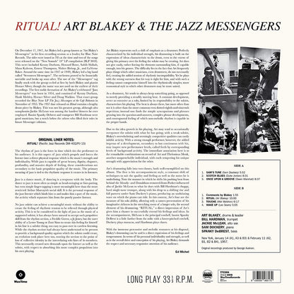 Blakey, Art & The Jazz Messengers/Ritual [LP]