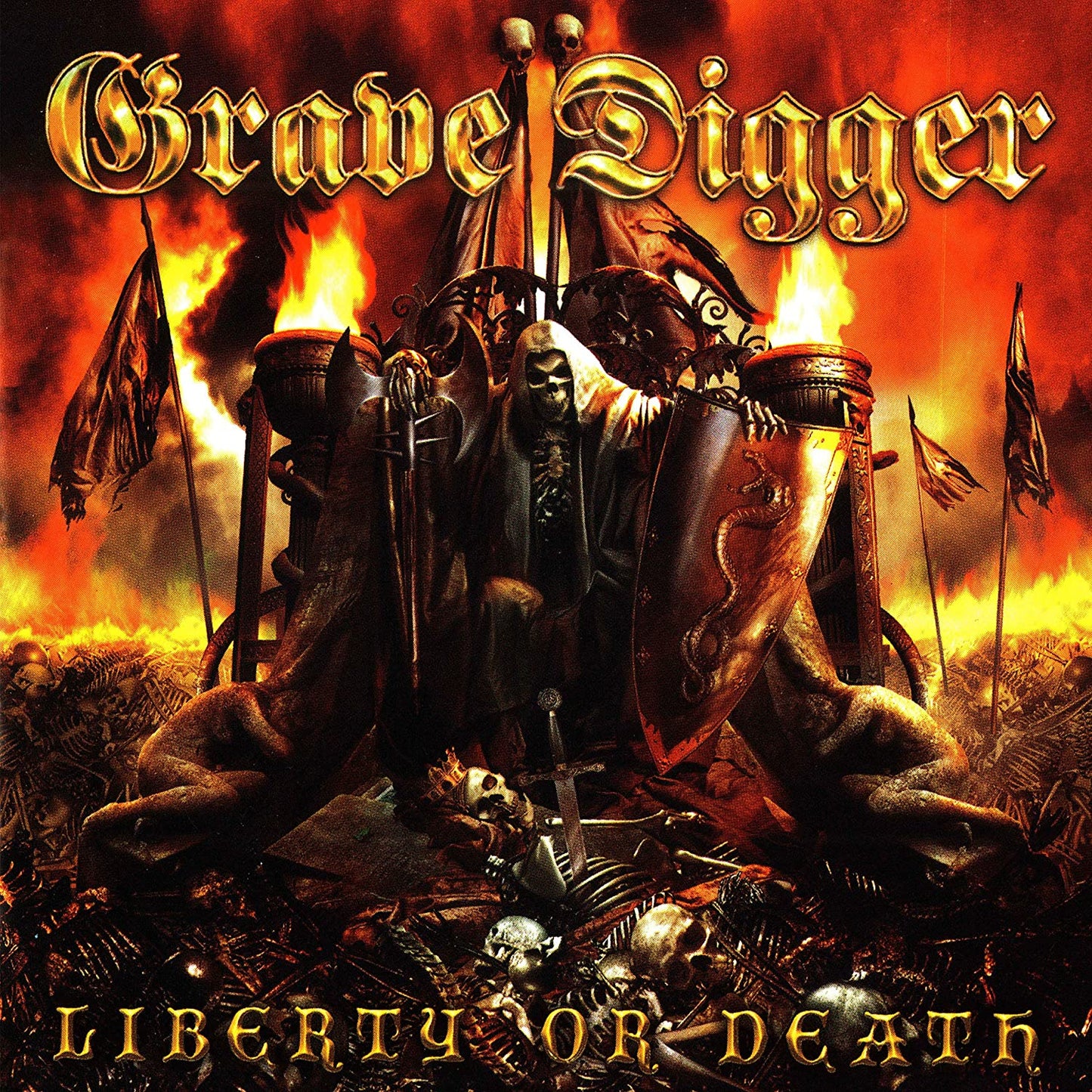 Grave Digger/Liberty Or Death [LP]