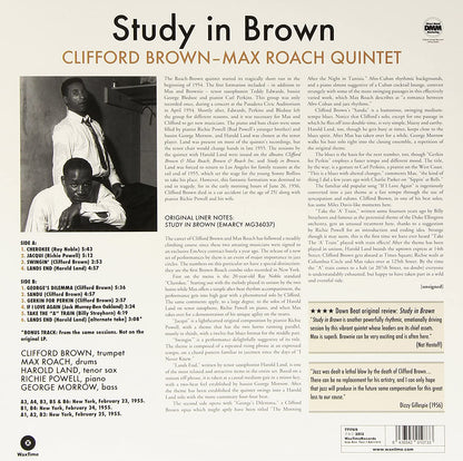 Brown, Clifford & Max Roach/Study In Brown [LP]