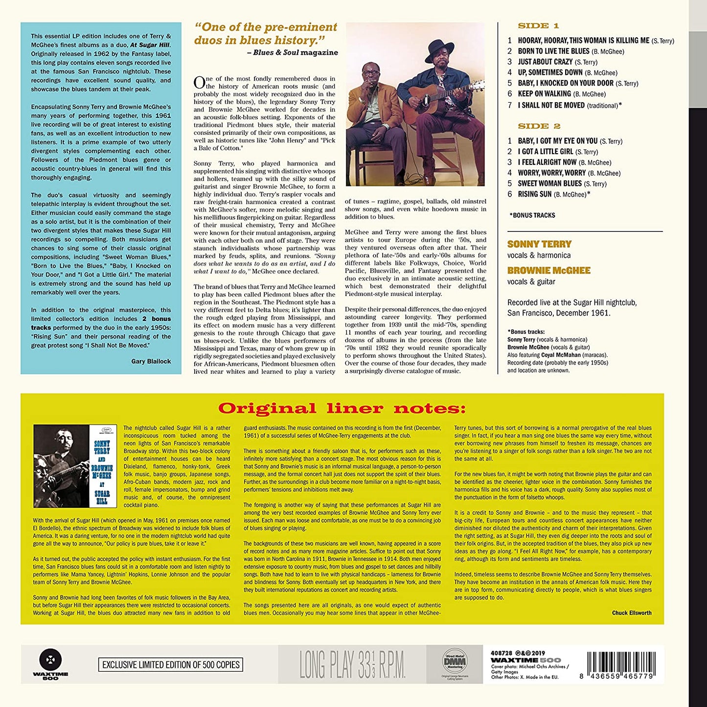 Terry, Sonny & McGhee, Brownie/At Sugar Hill [LP]