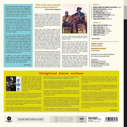 Terry, Sonny & McGhee, Brownie/At Sugar Hill [LP]