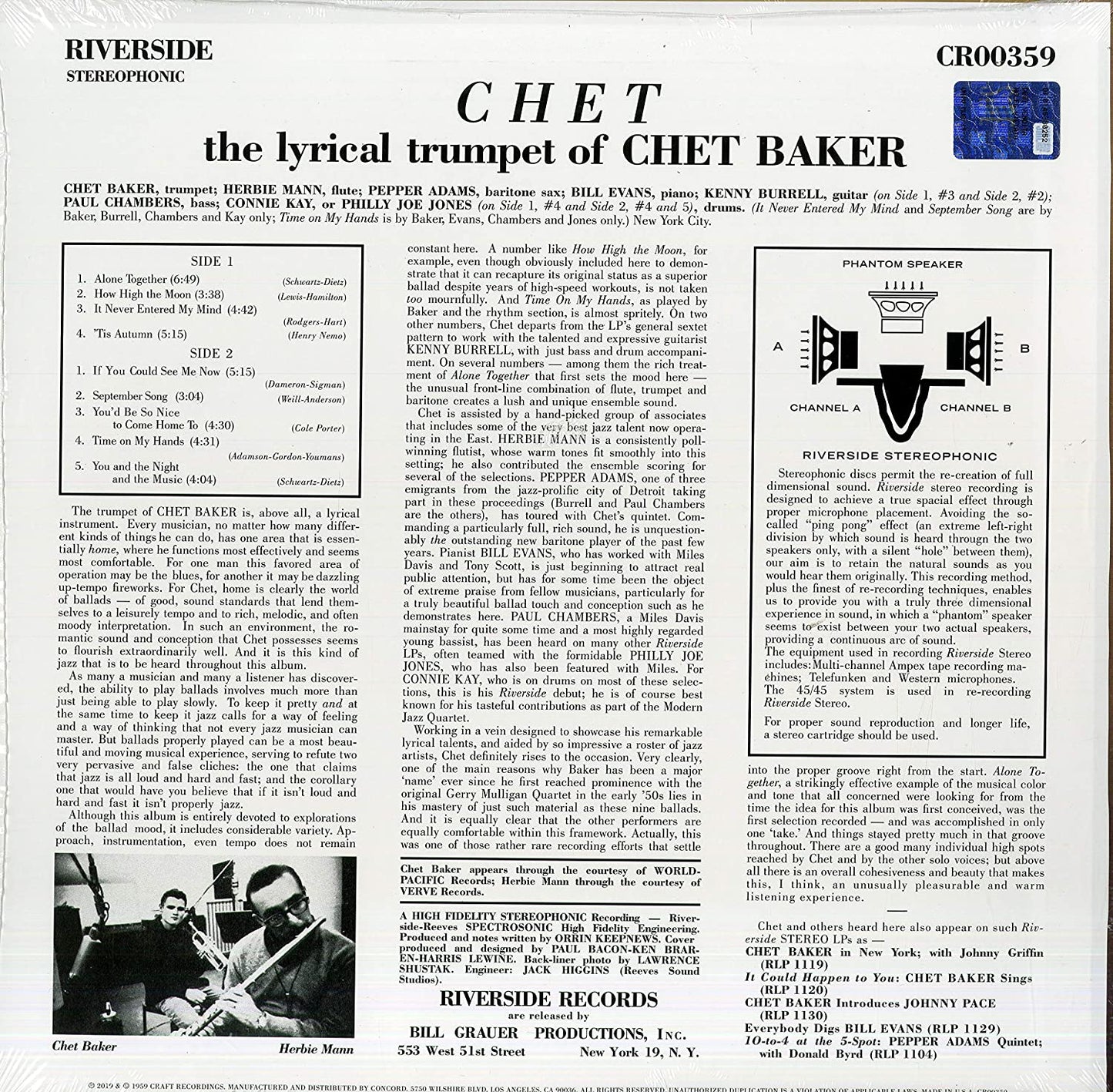 Baker, Chet/Chet [LP]