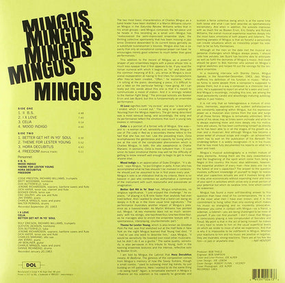 Mingus, Charles/Mingus Mingus Mingus Mingus (Blue Vinyl) [LP]
