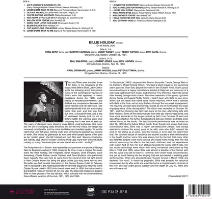 Holiday, Billie/At Storyville [LP]