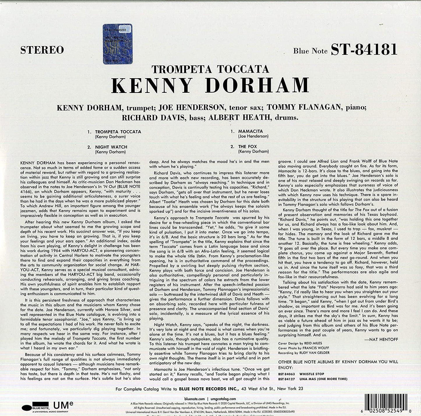 Dorham, Kenny/Trompeta Toccata [LP]