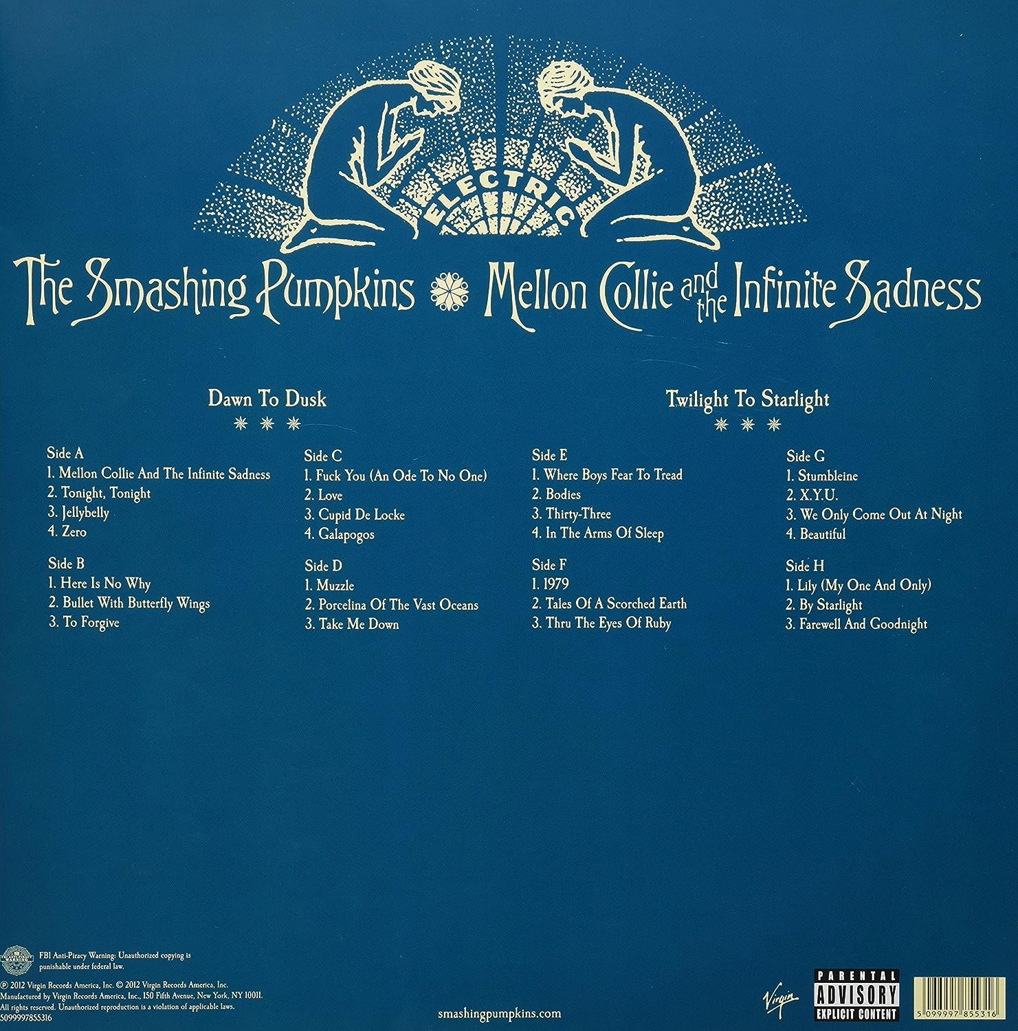 Smashing Pumpkins/Mellon Collie and the Infinite Sadness (4LP Box