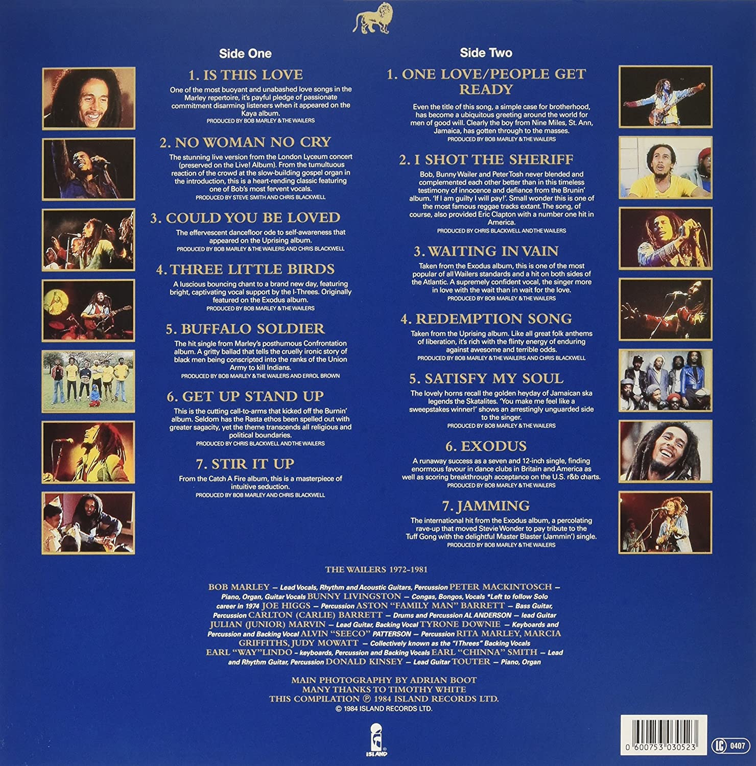 Marley, Bob/Legend [LP] – Taz Records